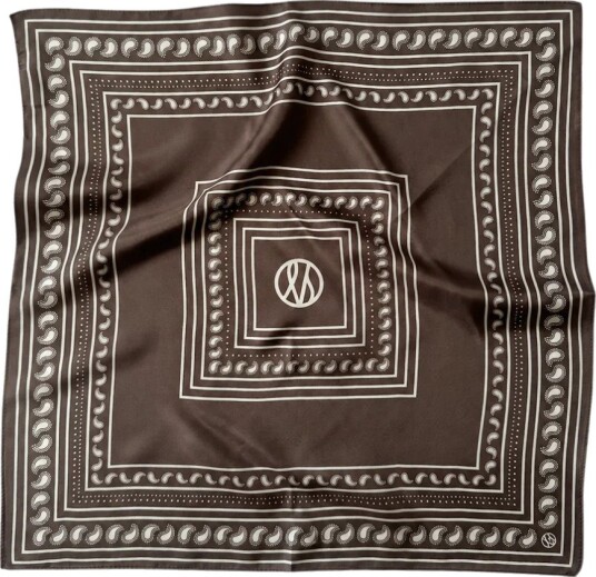 Le Scarf Paisley scarf OS beige dame Le Scarf Paisley scarf OS beige dame