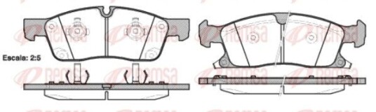 Bremseklosser REMSA 1430.02