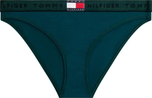 Tommy Hilfiger Shine Wb Bikini ORNAMENTAL GREEN XS Tommy Hilfiger Shine Wb Bikini ORNAMENTAL GREEN XS