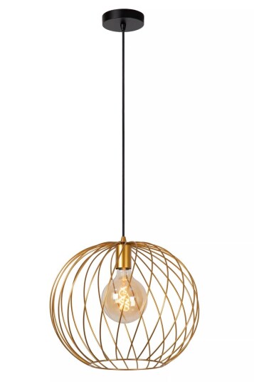 Lucide Danza takpendel 40 cm - Matt gull/messingfarget