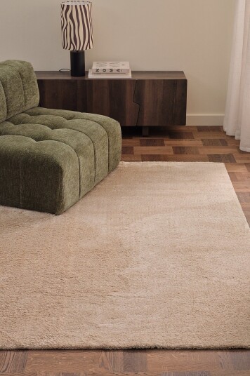 Ellos Home Flossteppe Desio Shaggycarpet Beige