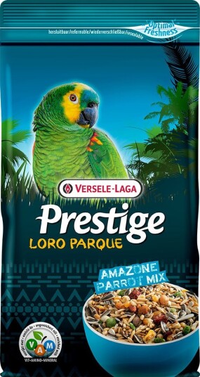 Versele-Laga Prestige Premium Amazonas Papegøyefôr 3 X 1 kg Versele-Laga Prestige Premium Amazonas Papegøyefôr 3 X 1 kg