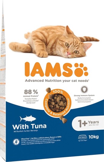 Iams Tørrfôr Adult Advanced Nutrition Cat Med Tunfisk 2 X 10 kg