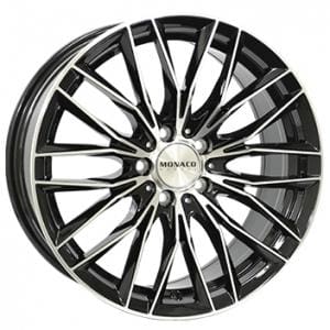 MONACO WHEELS GP2 Gloss Black Polished 8.5Jx20 5/112 ET45 B66.5 felegen
