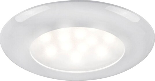 SOLE innfelt LED taklampe hvit