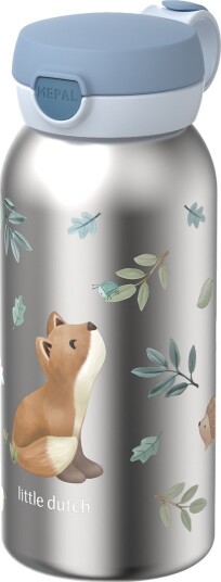 Little Dutch Termoflaske Forest Friends Med Vippelokk 500 ml Little Dutch Termoflaske Forest Friends Med Vippelokk 500 ml