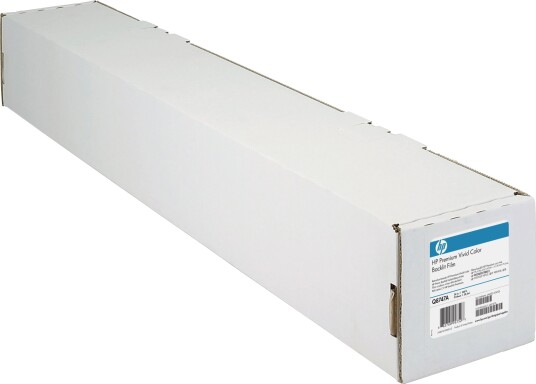 Hp Premium Vivid Color Backlit Film 8,7 Mille Rull 91,4 Cm X 30,5 M 285 G/M² 1 RullEr Bakgrunnsbelyst Film For Designjet 5000 5100 5500 T7100 Z2100 Z3100 Z3200 Z5200 Z6100 Z6200