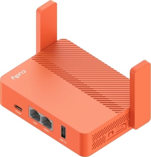 Cudy Ac1200, Ethernet/Bredbåndsforbindelse, Oransje, Bærbar Router Cudy Ac1200, Ethernet/Bredbåndsforbindelse, Oransje, Bærbar Router