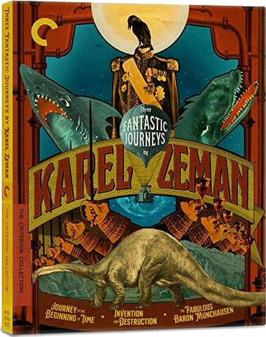 Three Fantastic Journeys By Karel Zeman Bluray
