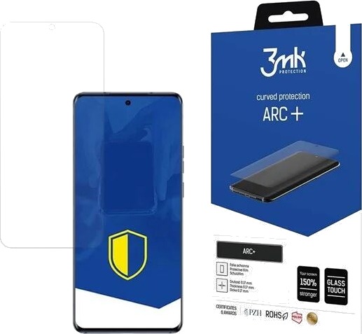 3Mk ARC+ Skjermbeskytter til Motorola Edge 40 med Gelassistert Montering