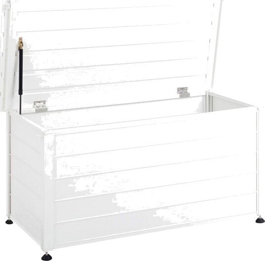 Låda Beliani Campalto Brun 123x60x60 cm White