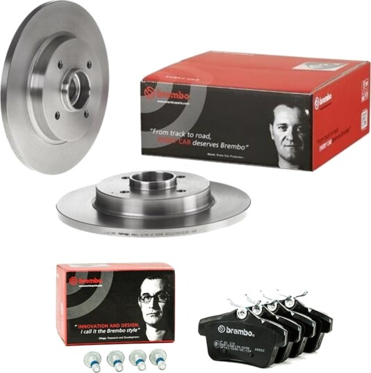 Bremseskiver og -klosser BREMBO BRB3405N0393