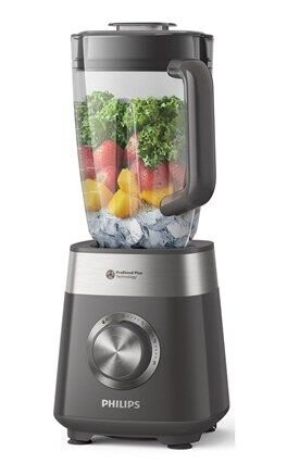 Philips HR3020 Blender 1000W med 2L Skålkapasitet - Grå