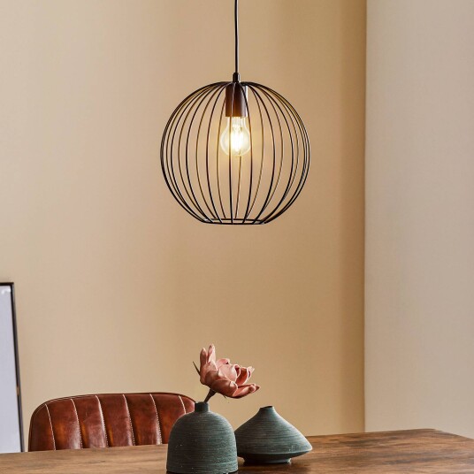 HELam Cumera pendellampe med bur-skjerm Ø 30cm