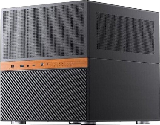 Jonsbo N6 Micro-ATX PC-kabinett Svart N6