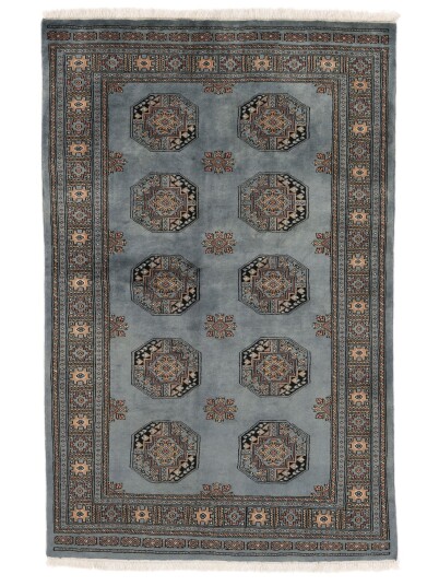 Håndknyttet. Opphav: Pakistan Pakistan Bokhara 3ply Teppe 137x210