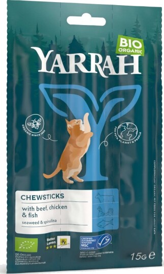Yarrah Økologisk Natures Finest Sticks 3 X 3 Pinner