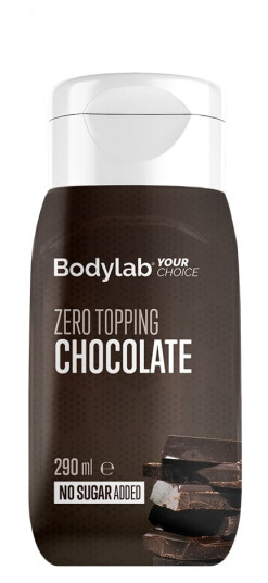 Bodylab Zero Topping 290ml - Chocolate Bodylab Zero Topping 290ml - Chocolate
