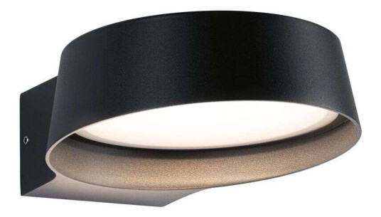 Paulmann - Capea Grand Utendørs Vegglampe Anthracite