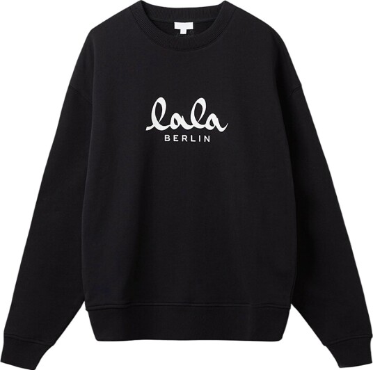 Lala Berlin Collegegenser Lala Svart m. Hvit Lala Berlin Medium Collegegenser