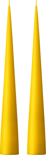ester & erik ester & erik kjeglelys 37 cm 2 stk. matt MørkeLemon drop 15