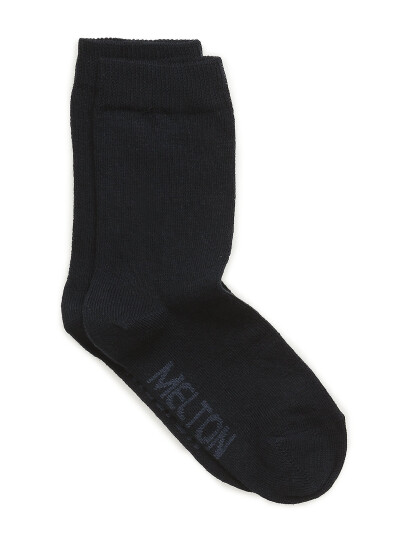 Melton Cotton Socks Blue 23/26