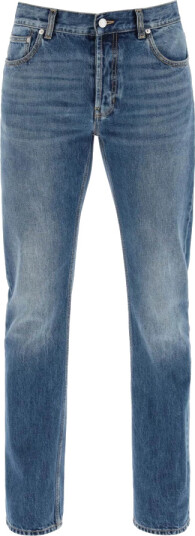 Alexander McQueen Herre Jeans Blå M,