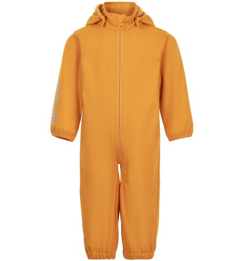 Minymo Softshell-dress gylden oransje