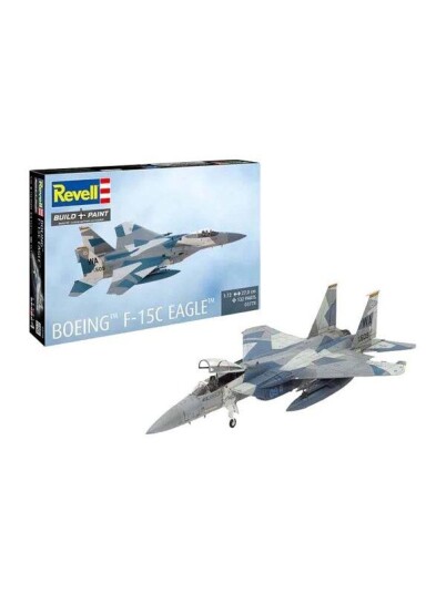 Revell Model Building Kit Boeing F 15C Eagle 1:72 200dlg.