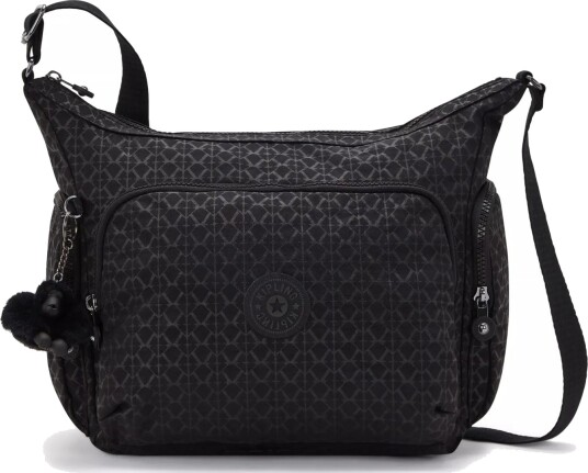 Kipling Gabb medium skulderveske Signature Emb