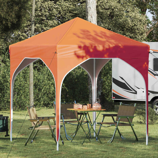  Pop up Festtelt 194 x 194 x 245 cm Oransje