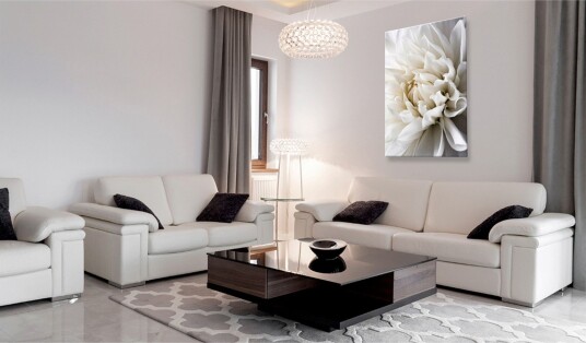 Tavle White Dahlia 80X120 Artgeist sp. z o. o.