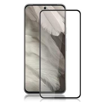 Google Pixel 8 Mocolo Full Dekning Skjermbeskytter - 9H - Svart Kant