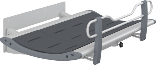 Pressalit Care SCT 3000 dusjkar 141x103,2 cm grå