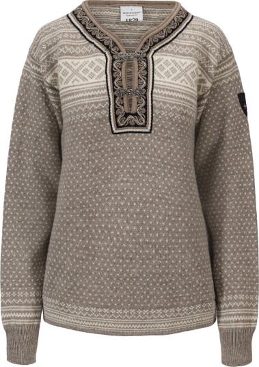 Dale of Norway Unisex Setesdal Sweater Norweigan Wool Vanilla Sugar/Natural White XS