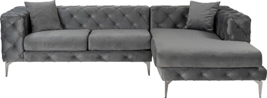 Beachport 3 seters Sofa med Høyre Sjeselong Antrasitt Beachport 3 seters Sofa med Høyre Sjeselong Antrasitt