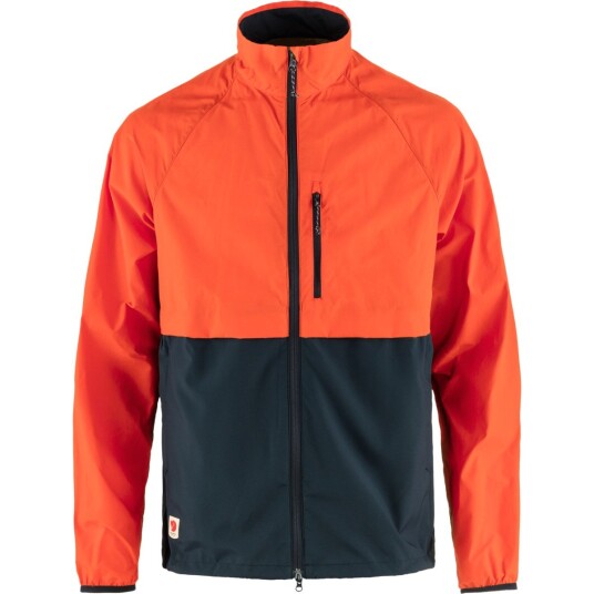 Fjellreven Hc Hybrid Wind Jacket M Dark Navy-flame Orange S