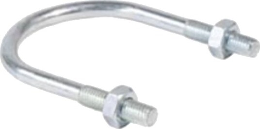 Fischer 24424 Rør Klemme 6,35 Cm 2.5" M10 88 Mm