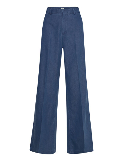 Mads Nørgaard Soft Denim Perry Pants - Blue - 34