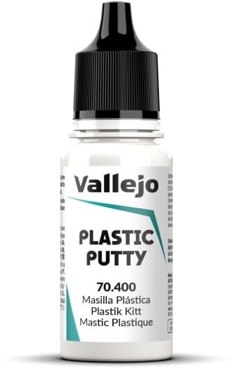 Vallejo 70.400 Plast Putty til Modellbygging - Grå 18ml