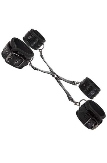 Diabolique Black Hog-Tie With Cuffs Diabolique Black Hog-Tie With Cuffs