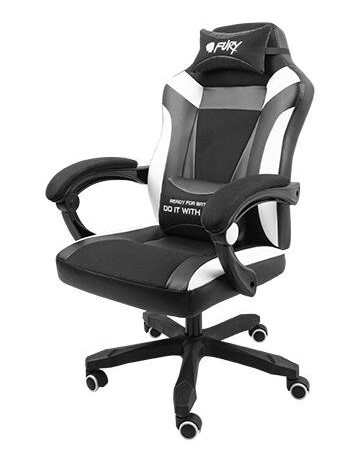 Fury Avenger M+ Universal Gaming Stol 150 Kg Polstret Sete Polstret Ryggstøtte Universal Sort