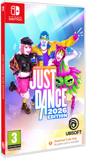 Just Dance 2026 Edition Code in Box Switch Just Dance 2026 Edition Code in Box Switch