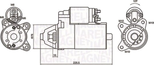 MAGNETI MARELLI 063721336010 Starter MAGNETI MARELLI 063721336010 Starter