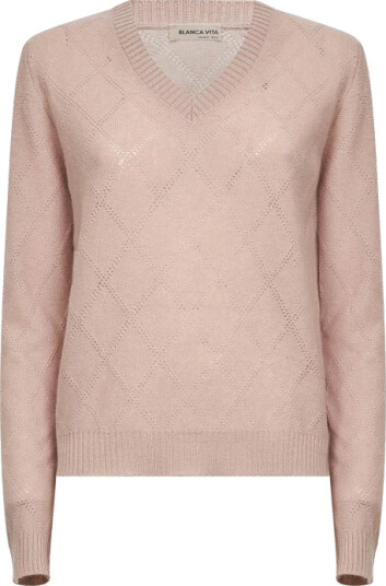 Blanca Vita Dame Strikkevarer Rosa M, Blanca Vita Dame Strikkevarer Rosa M,