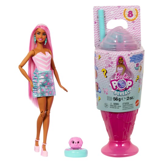 Barbie Pop Reveal Barbie Treats Serie Dukke Rosa