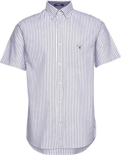 Gant | Reg Oxf Stripe O.shield Ss Shirt | S