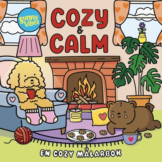 Tukan Förlag Cozy & Calm Fargeleggingsbok Tukan Förlag Cozy & Calm Fargeleggingsbok
