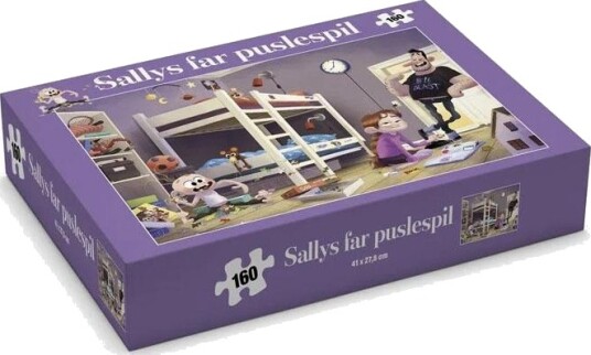 Carlsen Sallys Far Puslespill   160 brikker