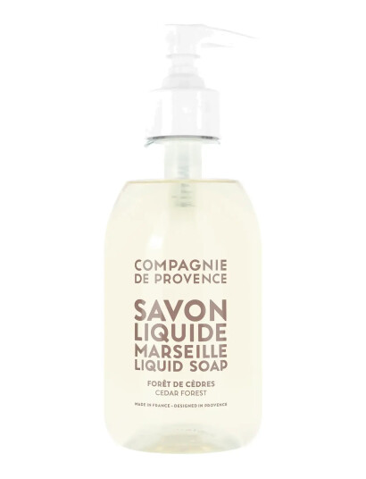 La Compagnie de Provence Liquid Marseille Soap 300Ml Cedar Forest - Beige - 300 ML La Compagnie de Provence Liquid Marseille Soap 300Ml Cedar Forest - Beige - 300 ML